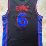 Maillot de Basket #6 Erving Philadelphia 76ers 1982-83 Noir